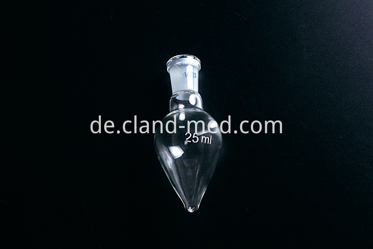 5013 Flask pear shape standard ground mouth